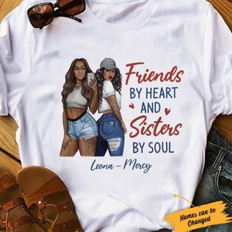 Personalized BWA Friends By Heart T Shirt - Thegiftio UK
