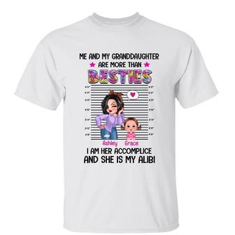 Grandma And Grandkid Abili Accomplice Custom T-Shirt - Gift - Thegiftio UK