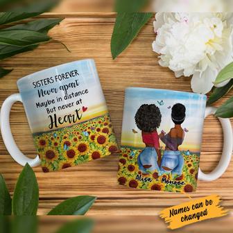 Personalized BWA Friends Never Apart Mug - Thegiftio UK