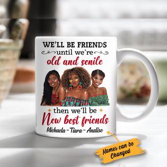 Personalized BWA Friends Until Old - Thegiftio UK