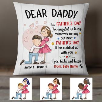 Personalized To My Dad Grandpa Pillow - Thegiftio UK