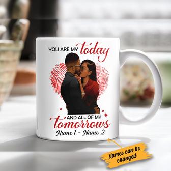 Personalized BWA Couple Mug - Thegiftio UK