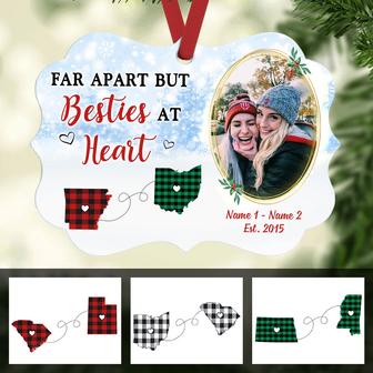 Personalized Long Distance Benelux Ornament NB253 30O36 - Thegiftio UK
