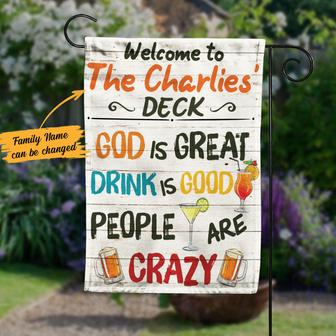 Personalized Gardening Flag for Crazy Plant Lovers - Thegiftio UK