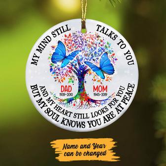 Personalized My Mind Still Memorial Ornament - Thegiftio UK
