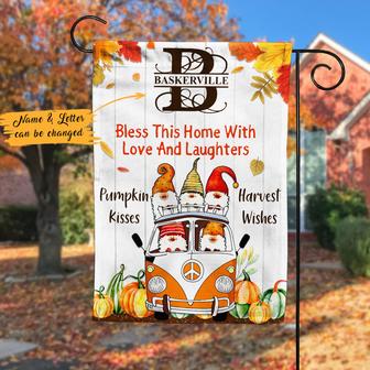 Personalized Garden Flag for Fall Lovers - Thegiftio UK