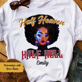 Personalized Half Heaven Half Hell BWA T Shirt - Thegiftio UK