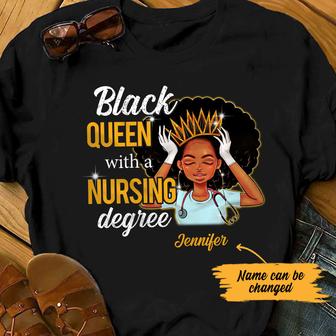 Personalized A Good Nurse BWA T Shirt - Thegiftio UK