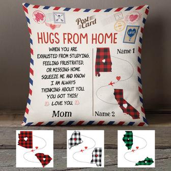 Personalized Long Distance Pillow for Loved Ones - Thegiftio UK