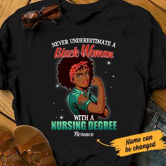 Personalized BWA Nurse Proud T Shirt - Thegiftio UK