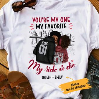 Personalized My One BWA Couple T Shirt - Thegiftio UK