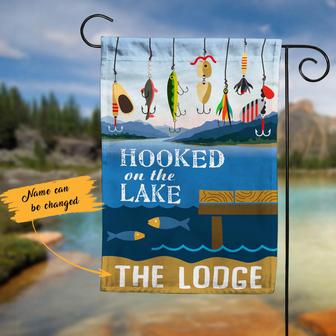Personalized Garden Flag for Lake Lovers - Thegiftio UK