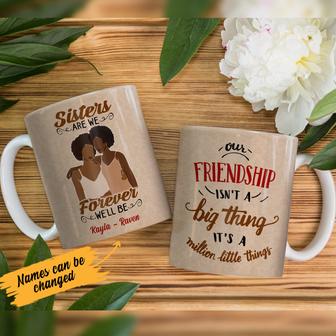 Personalized Sisters Are We BWA Friends Mug - Thegiftio UK
