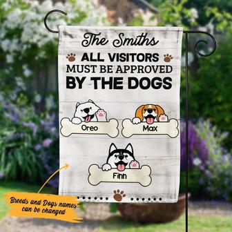 Personalized Garden Flag for Dog Lovers - Thegiftio UK