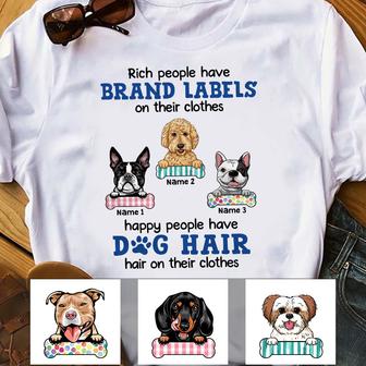 Personalized Dog Hair T Shirt - Thegiftio UK