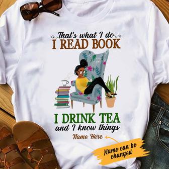 Personalized BWA Books I Know Things T Shirt - Thegiftio UK