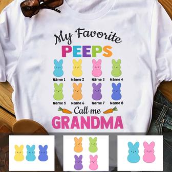 Personalized Grandma Easter Bunny T Shirt - Thegiftio UK