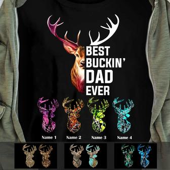 Personalized Hunting Dad Grandpa T Shirt - Thegiftio UK