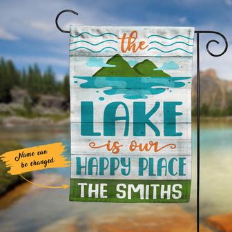 Personalized Garden Flag for Lake Lovers - Thegiftio UK