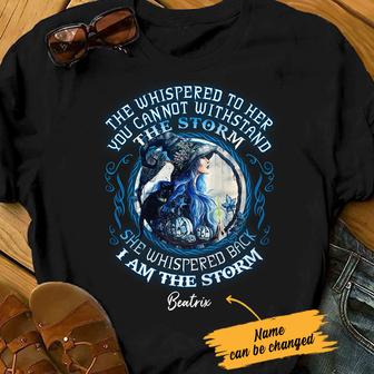 Personalized Witch Halloween T Shirt - Thegiftio UK