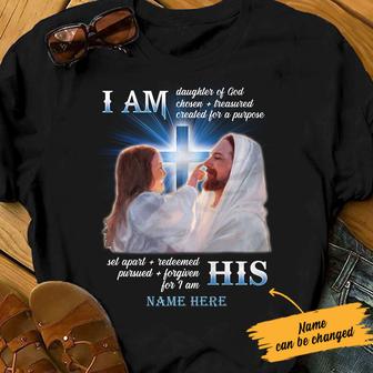 Personalized I Am Child Of God T Shirt - Thegiftio UK
