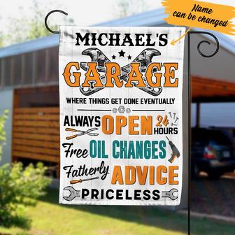 Personalized Garage Flag for Homeowners - Thegiftio UK