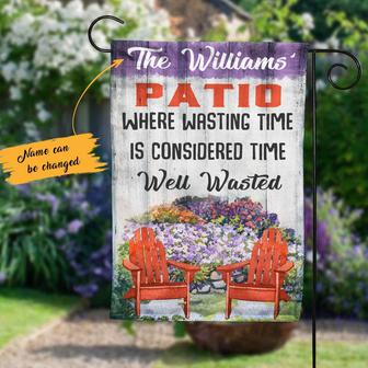 Personalized Garden Flag for Patio Enthusiasts - Thegiftio UK