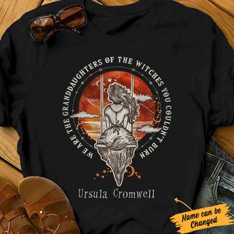 Personalized Granddaughter Of The Witches Halloween T Shirt - Thegiftio UK