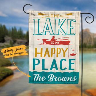 Personalized Garden Flag for Lake Lovers - Thegiftio UK