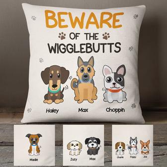 Personalized Dog Wigglebutts Pillow - Thegiftio UK