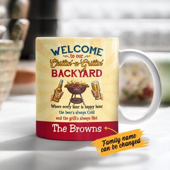 Personalized Backyard Gardening Mug - Thegiftio UK