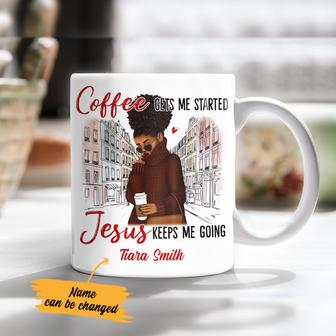 Personalized BWA Coffee Jesus Mug - Thegiftio UK