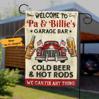 Personalized Garage Flag for DIY Enthusiasts - Thegiftio UK