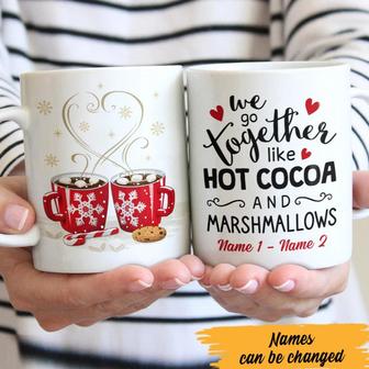 Personalized Couple Hot Cocoa Mug - Thegiftio UK
