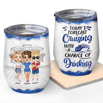 Today's Forecast Cruising With A Chance Of Drinking Custom - Thegiftio UK