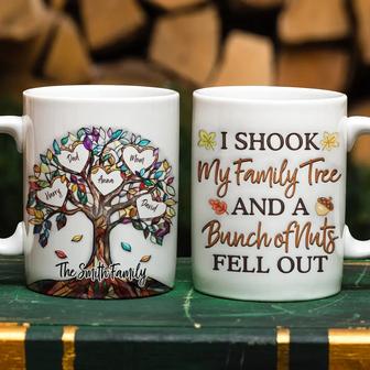 I Shook My Family Tree Custom Printed Mug - Gift for Mom - Thegiftio UK