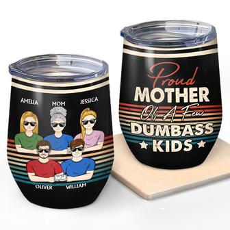 Proud Mother Of A Few Kids Custom Tumbler - Gift for Mom - Thegiftio UK