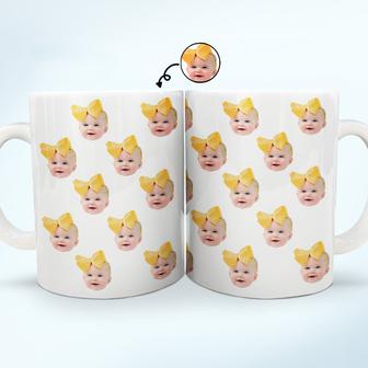 Funny Kid Face Custom Mug - Gift for Dad or Grandpa - Thegiftio UK