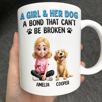 A Bond That Can't Be Broken Custom Mug - Gift for Dog Lovers - Thegiftio UK