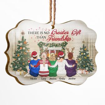 Best Friends There Is No Greater Gift Personalized Ornament - Thegiftio UK