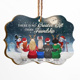 Best Friends No Greater Gift Than Friendship Custom Ornament - Thegiftio UK