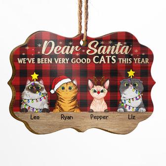 Very Good Cats This Year Personalized Ornament - Thegiftio UK