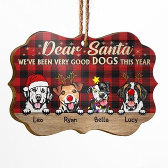 Very Good Dogs This Year Custom Ornament - Thegiftio UK