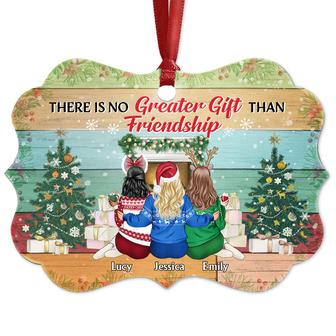 Best Friends There Is No Greater Gift Personalized Ornament - Thegiftio UK