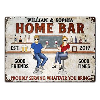 Proudly Serving Whatever You Bring Custom Metal Sign - Gift - Thegiftio UK