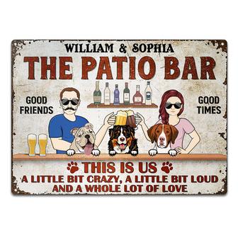 This Is Us A Little Bit Crazy Custom Metal Sign - Thegiftio UK