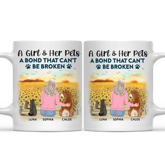 A Bond That Can't Be Broken Custom Mug - Gift for Cat Lovers - Thegiftio UK