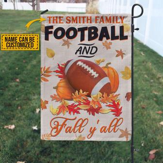 Fall Yall Funny Custom Flag - Gift for Football Fans - Thegiftio UK