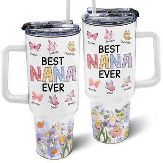 Best Grandma Mom Ever Personalized Tumbler - Gift for Mom - Thegiftio UK