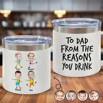 Custom Photo To Dad From The Reasons You Drink Funny - Thegiftio UK
